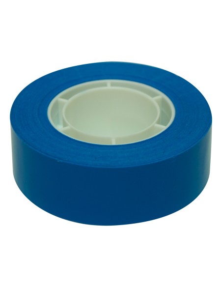 Cinta adhesiva apli 33 m x 19 mm color azul