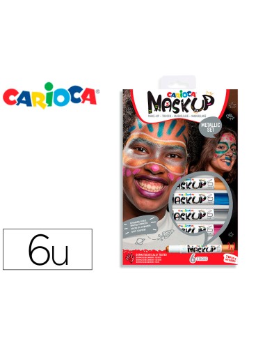 Barra de maquillaje carioca mask up metallic...