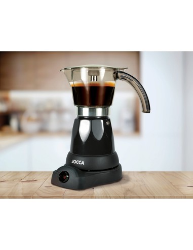 Cafetera jocca italiana electrica capacidad 6...