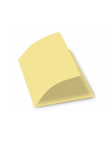 Subcarpeta cartulina gio din a4 amarillo pastel 180 g/m2