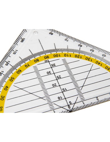 Escuadra liderpapel geometria 16 cm plastico...