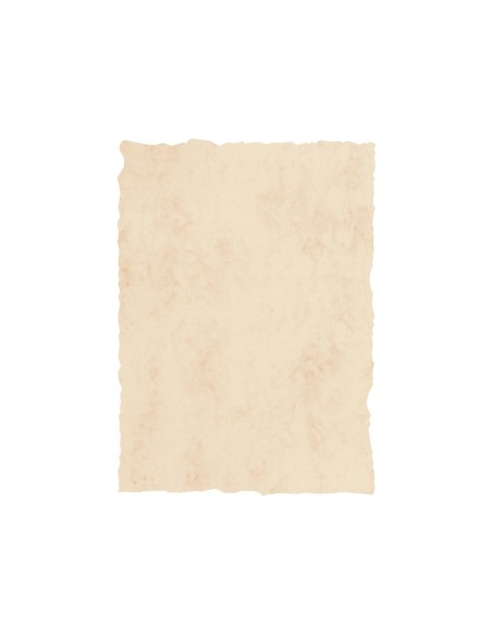 Papel pergamino din a4 200 gr color marmol beige paquete de 25 hojas