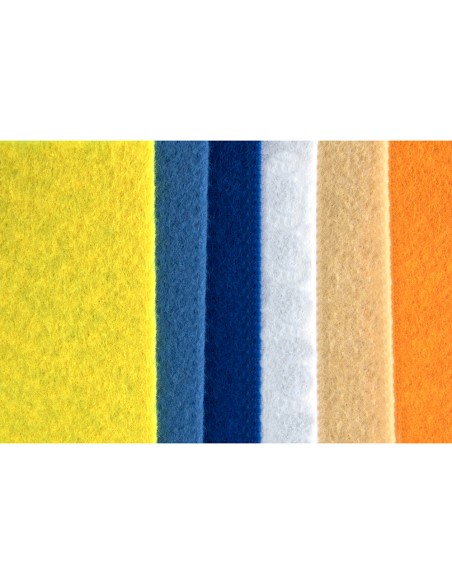 Fieltro liderpapel 50x70cm blanco 160g/m2