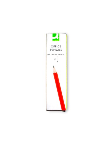 Lapices de grafito q-connect hexagonal sin goma...