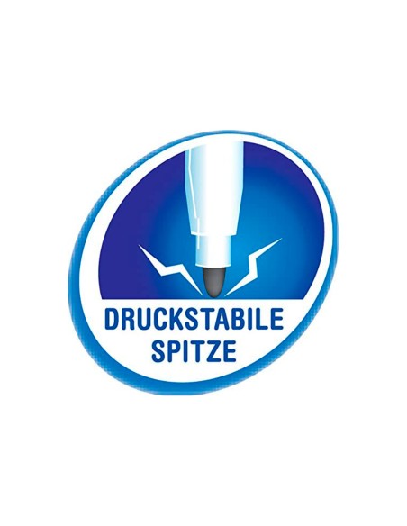 Rotulador bic velleda para pizarra azul punta redonda 1,3 mm