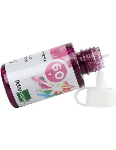 Purpurina pegamento liderpapel fantasia colores...