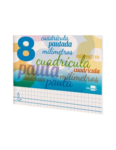 Libreta liderpapel pautaguia tapa cartoncillo...