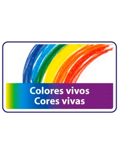 Lapices cera plastidecor caja de 36 colores...