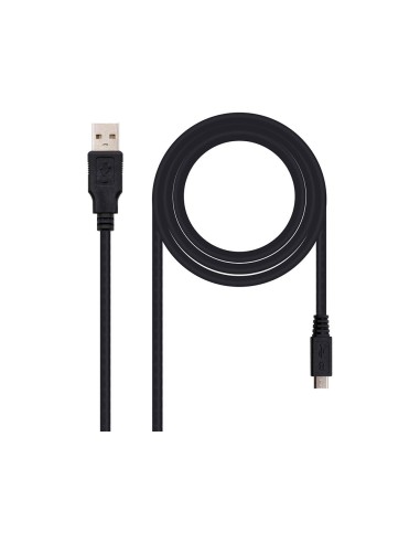 Cable usb nanocable 2.0 tipo a/m-micro usb b/m...