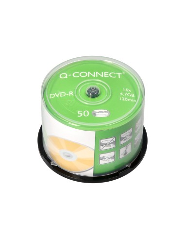 Dvd-r q-connect capacidad 4,7gb duracion 120min...