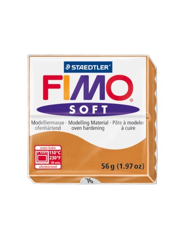 Pasta staedtler fimo soft 57 gr color cogñac