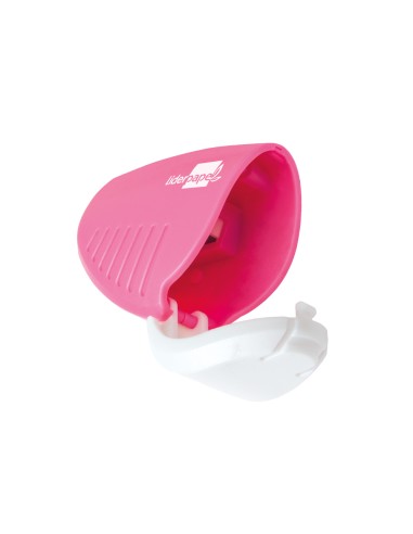 Sacapuntas liderpapel plastico 1 uso con...