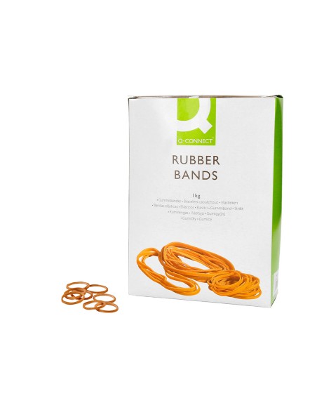 Gomillas elasticas q-connect 1000 gr numero 4 40 x 2 mm