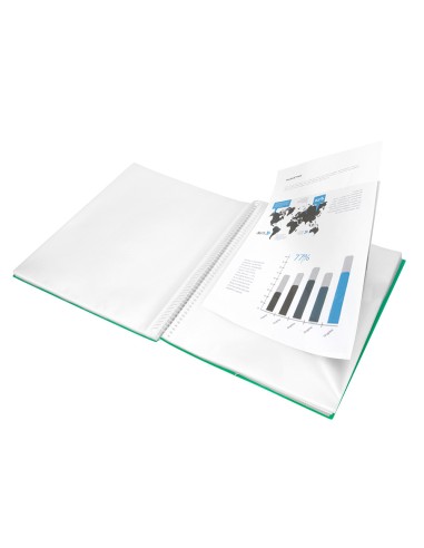 Carpeta liderpapel escaparate con espiral 30...