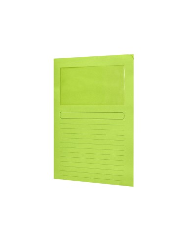 Subcarpeta cartulina q-connect din a4 verde con...