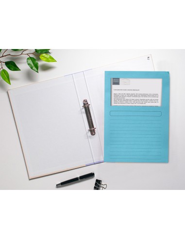 Subcarpeta cartulina q-connect din a4 azul con...