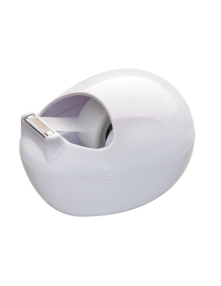 Portarrollo sobremesa scotch color blanco c-36 karim de 7,5 m x 19 mm incluye rollo de cinta adhesiva magic