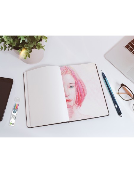 Minas liderpapel colores surtidos 0,5 mm estuche de 12 minas