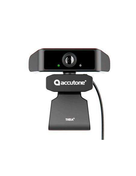 Camara webcam accutone ze-theia true hd conexion usb 1920x1080 con tripode usb 2.0