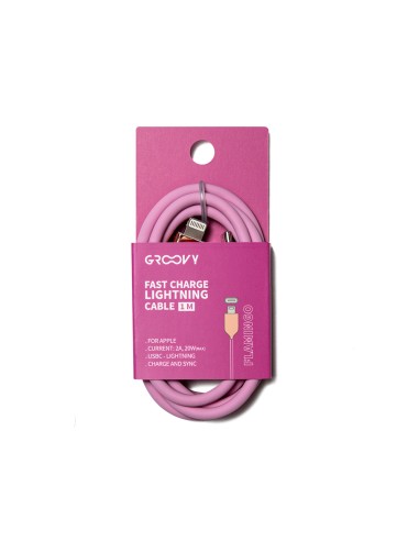 Cable groovy usb 2.0 tipo c a tipo c longitud 1...
