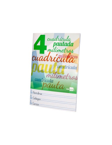 Libreta liderpapel pautaguia tapa cartoncillo...