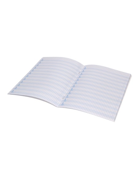 Libreta liderpapel pautaguia tapa cartoncillo 32 hojas din a5 70 g cuadriculado pautado 4 mm
