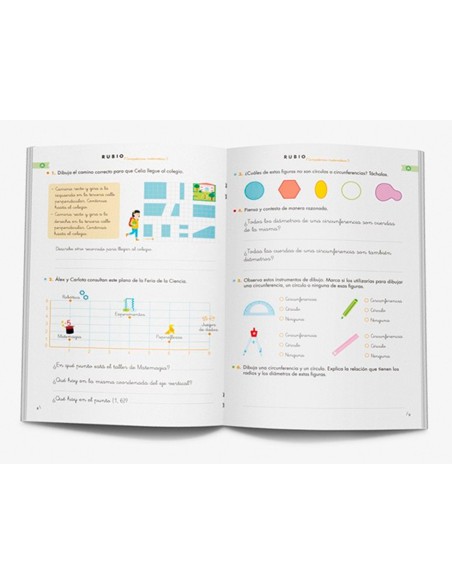 Cuaderno rubio competencia matematica 5