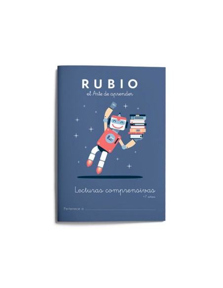 Cuaderno rubio lecturas comprensivas + 7 años