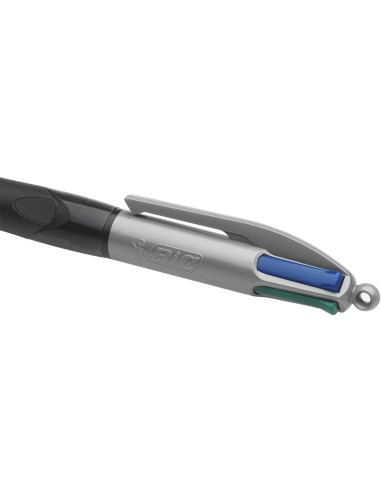 Boligrafo bic cuatro colores con grip colore...