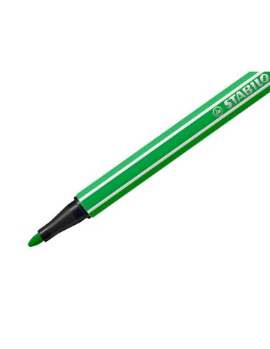 Rotulador stabilo acuarelable pen 68 verde hoja...