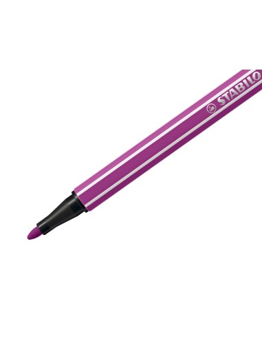Rotulador stabilo acuarelable pen 68 lila punta...