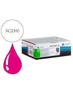 Toner lexmark laser 74c20m0...