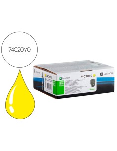 Toner lexmark laser 74c20y0...