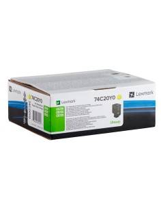 Toner lexmark laser 74c20y0... 2