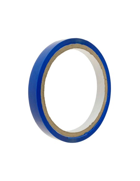 Cinta adhesiva q-connect 66 m x 9 mm azul para cerrar bolsas