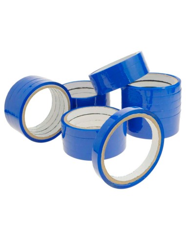 Cinta adhesiva q-connect 66 m x 9 mm azul para...
