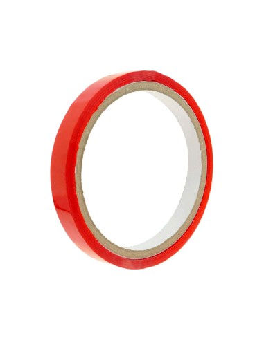Cinta adhesiva q-connect 66 m x 9 mm roja para...