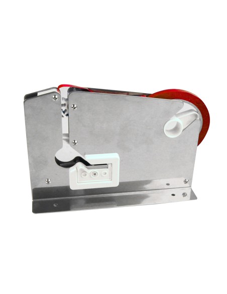 Cinta adhesiva q-connect 66 m x 9 mm roja para cerrar bolsas