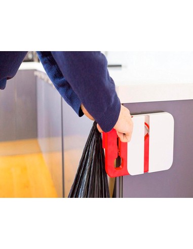 Cinta adhesiva q-connect 66 m x 9 mm roja para...