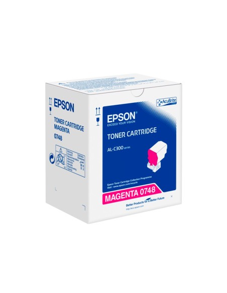 Toner epson c13s050748 magenta 8800 paginas
