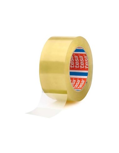 Cinta adhesiva tesa pvc transparente 66 m x 50...