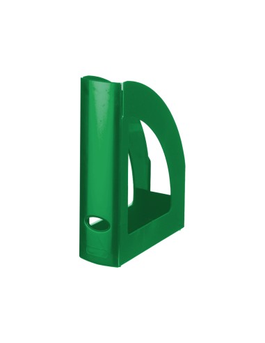 Revistero plastico q-connect verde opaco