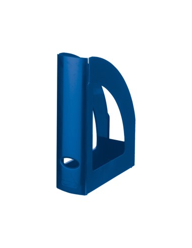 Revistero plastico q-connect azul opaco