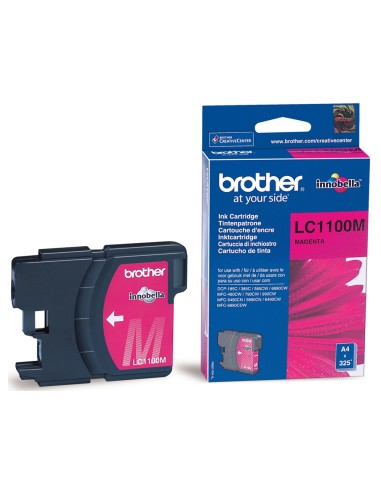 Ink-jet brother lc-1100m magenta 325 pag