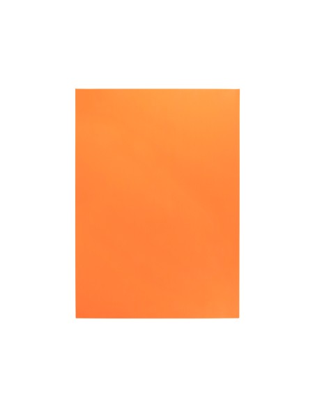 Goma eva liderpapel 50x70cm 60g/m2 espesor 1.5mm naranja