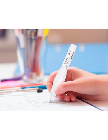 Corrector q-connect lapiz con punta metalica 8 ml