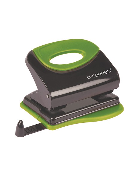 Taladrador q-connect kf00996 metalico con empuñadura de caucho capacidad 30 hojas