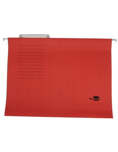 Carpeta colgante liderpapel a4 color rojo