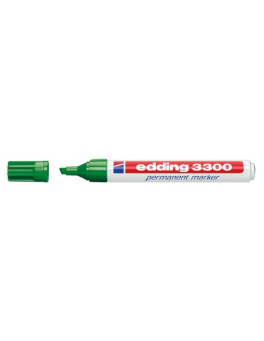 Rotulador edding marcador 3300 n.4 verde punta...