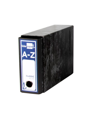 Caja archivador liderpapel classic blue cuarto...